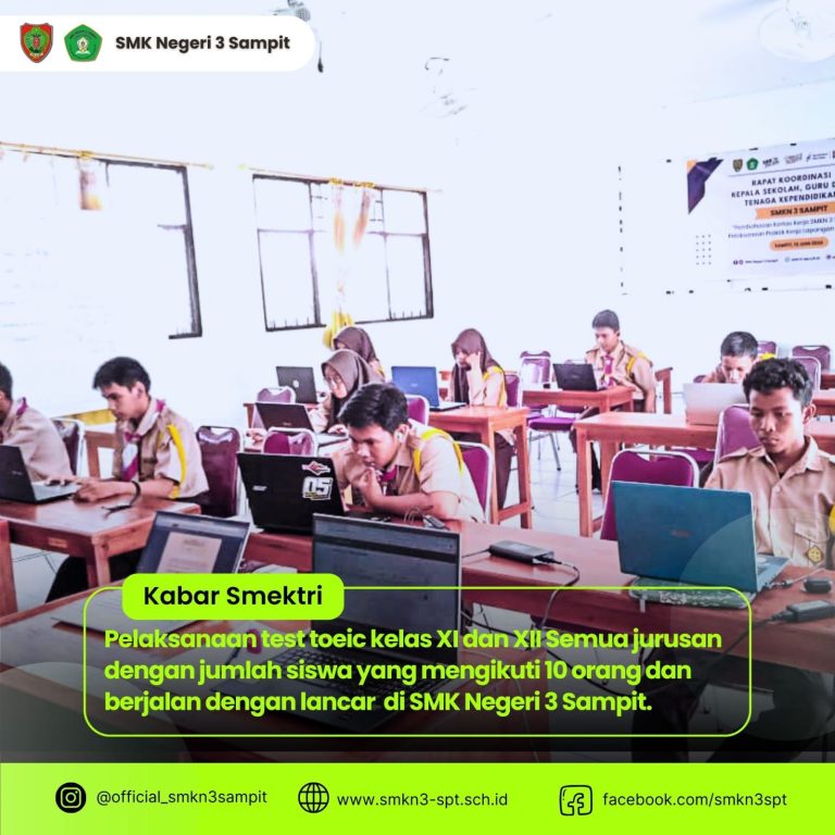SMAN 3 Sampit Melaksanakan PAS Tahun 2024 Sampit