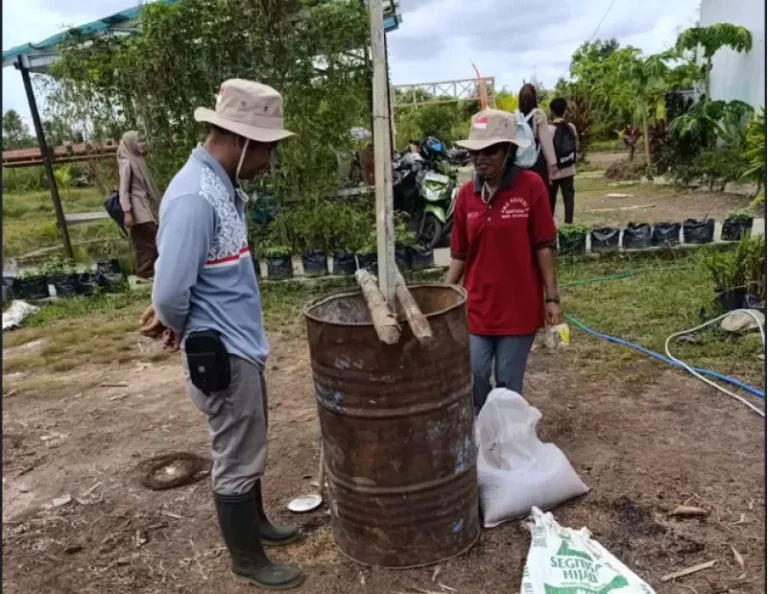 Pembuatan Arang Sekam