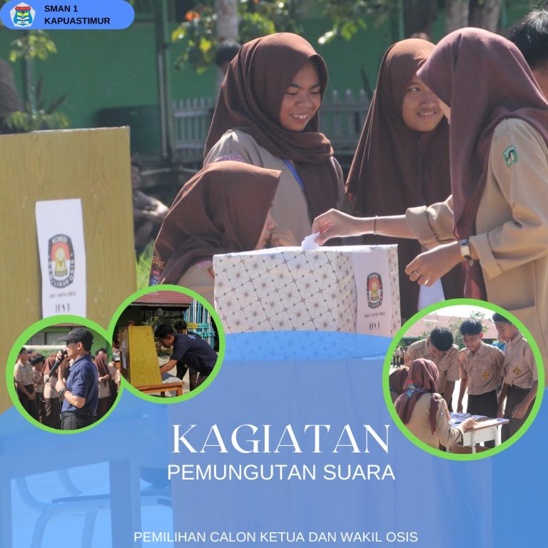 Hasil Pemilihan Paslon OSIS SMAN 1 Kapuas Timur 2024: M. Khafi Anshari – Kade Aditia Terpilih Sebagai Ketua dan Wakil Ketua OSIS Periode 2025/2026