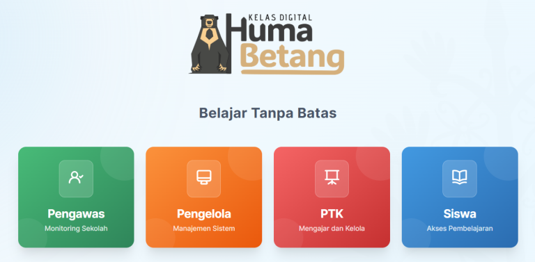 Kelas Digital Huma Betang : Inovasi Pendidikan Kalimantan Tengah