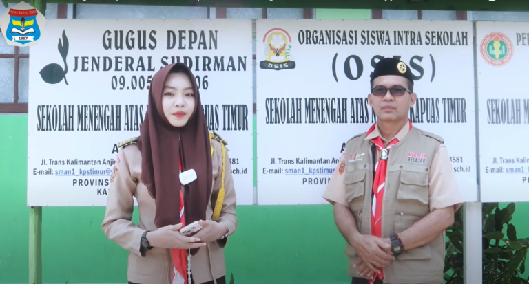 Perjusami SMAN 1 Kapuas Timur: Momen Pelantikan dan Pembentukan Karakter Pemimpin Muda