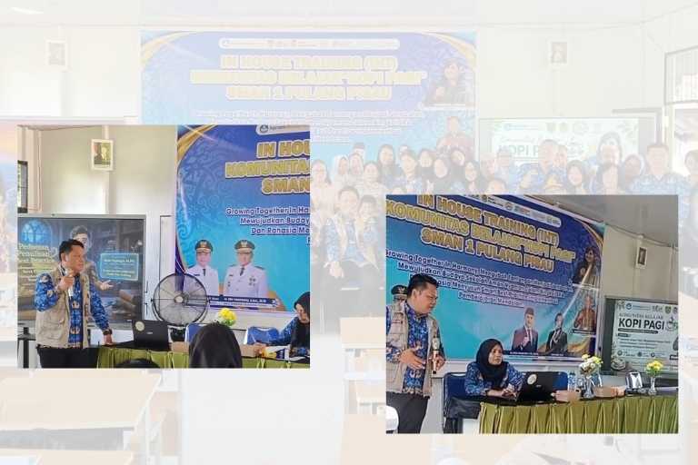 Rahasia Menyusun Smart Best Practice Pembelajaran Mendalam IHT Komunitas Belajar Kopi Pagi SMAN 1 Pulang Pisau Bersama Ketua MKPS Made Pujangga, M.Pd