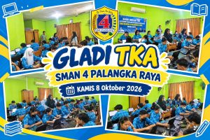 SMAN 4 Palangka Raya Laksanakan Gladi Bersih TKA 2026 Berjalan Lancar